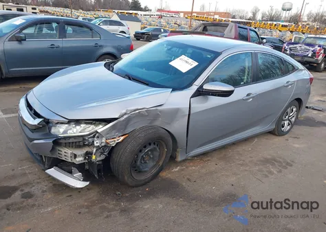 2017 Honda Civic Lx из США, поврежденный, VIN 2HGFC2F53HH535932